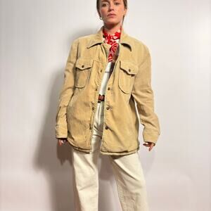 Vintage Weathercaster Corduroy Chore Coat - Men's Large/XL